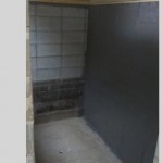 コンクリートブロック壁の防水処理
