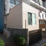 完全防音室付きマンションB101防音室外観北側
