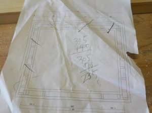 防音ブースの製作　図面を描く