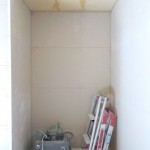 お部屋の中に新しい防音室を作るスーパーストラクチャー壁編｜押入 内側の一枚目
