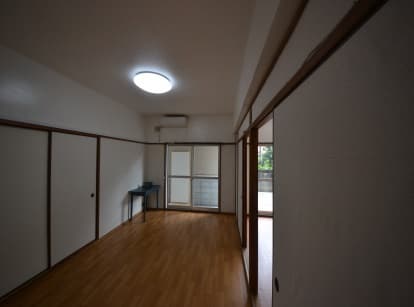 専用防音室のある2DKマンション 左側お部屋