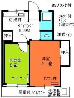 広い防音室付ファミリーマンションA304　間取り図