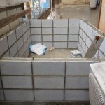 防音室の基礎の立ち上がり